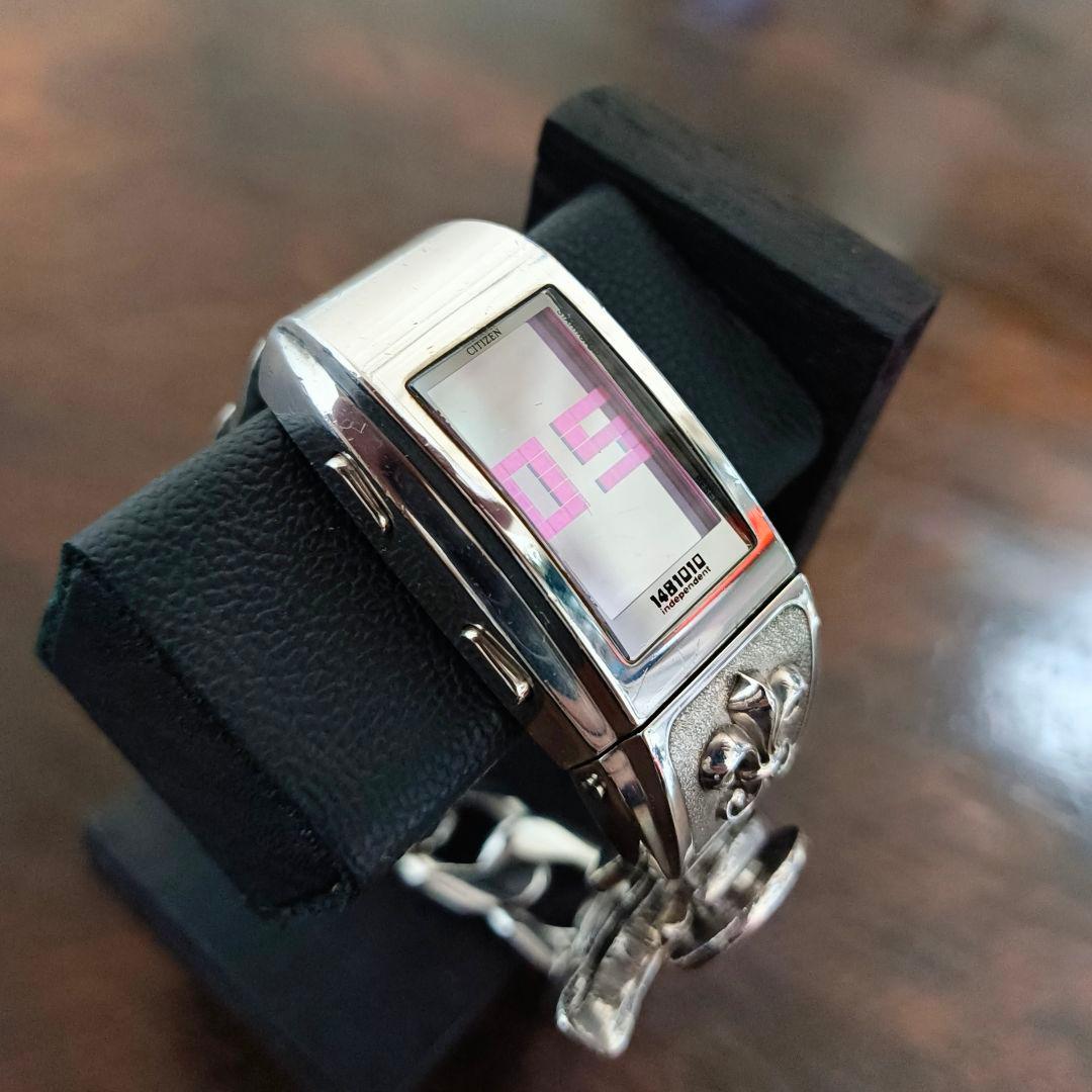 500本限定 安室奈美恵×シチズン シルバー925 腕時計 インディペンデント