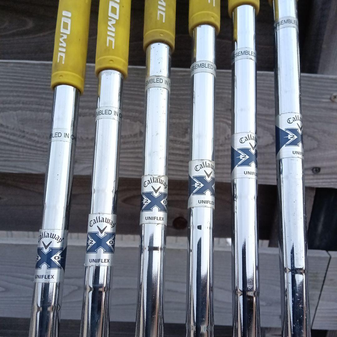 キャロウェイ　X20　スチール　Callaway X アイアンセット 6本セット