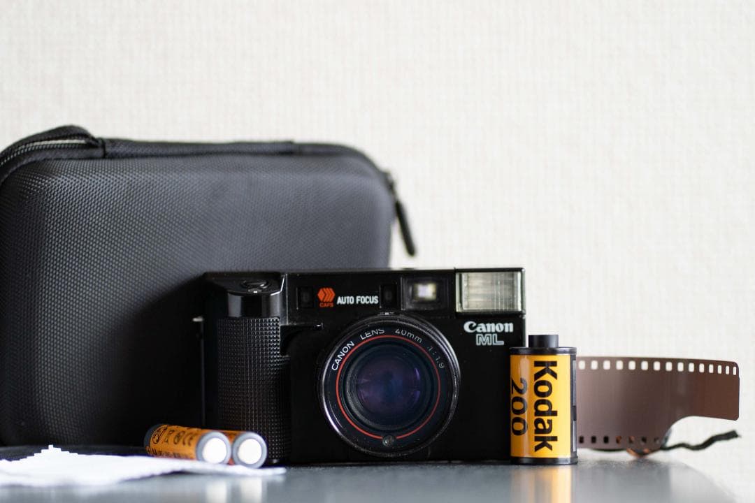 届いて5分で撮影できる！！Canon Ab Super フィルムカメラセット♪