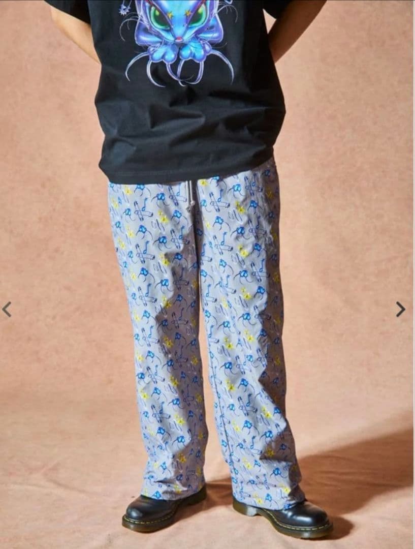 ROY reflect overjoy 総柄ナイロンパンツ lisa roy