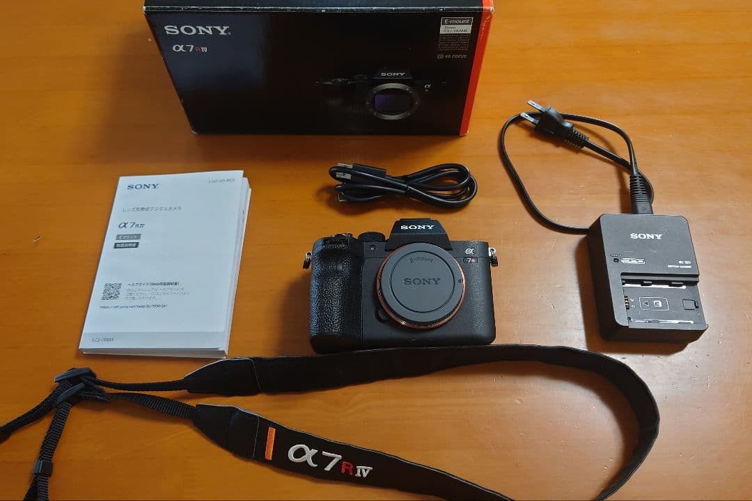 SONY α7R IV 本体と付属品
