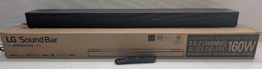 LG製サウンドバー S75QC 3.0.2ch