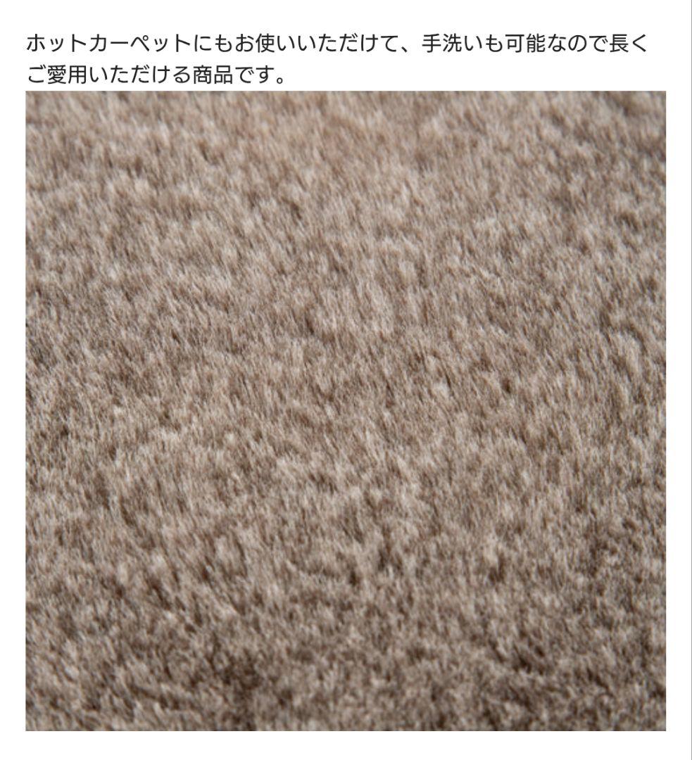 Francfranc ミーティス ラグ MIXブラウン Mサイズ