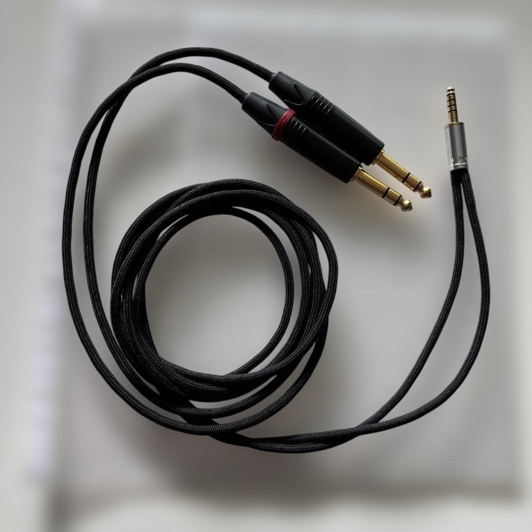 ZEN DACに最適品TRS to TRSバランスオーディオケーブル1.3m