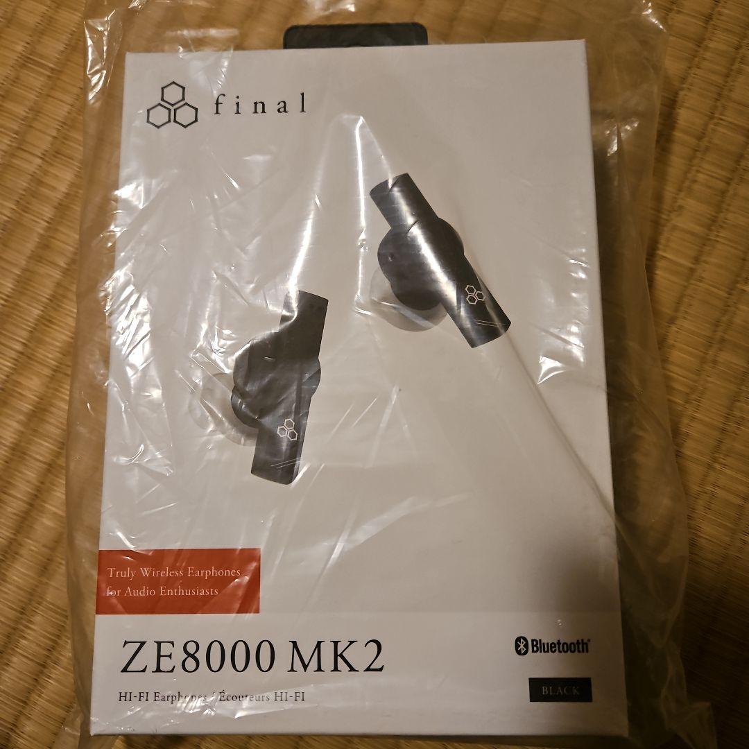 final ZE8000 MK2 ブラック ワイヤレスイヤホン