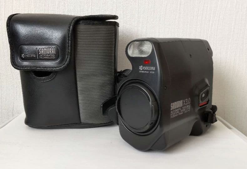 【美品】KYOCERA 京セラ SamuraiX3.0 コンパクトフィルムカメラ