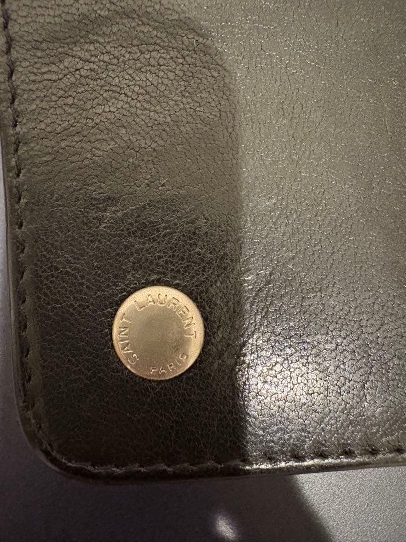 SAINT LAURENT サンローラン 　トラッカーウォレット　チェーン