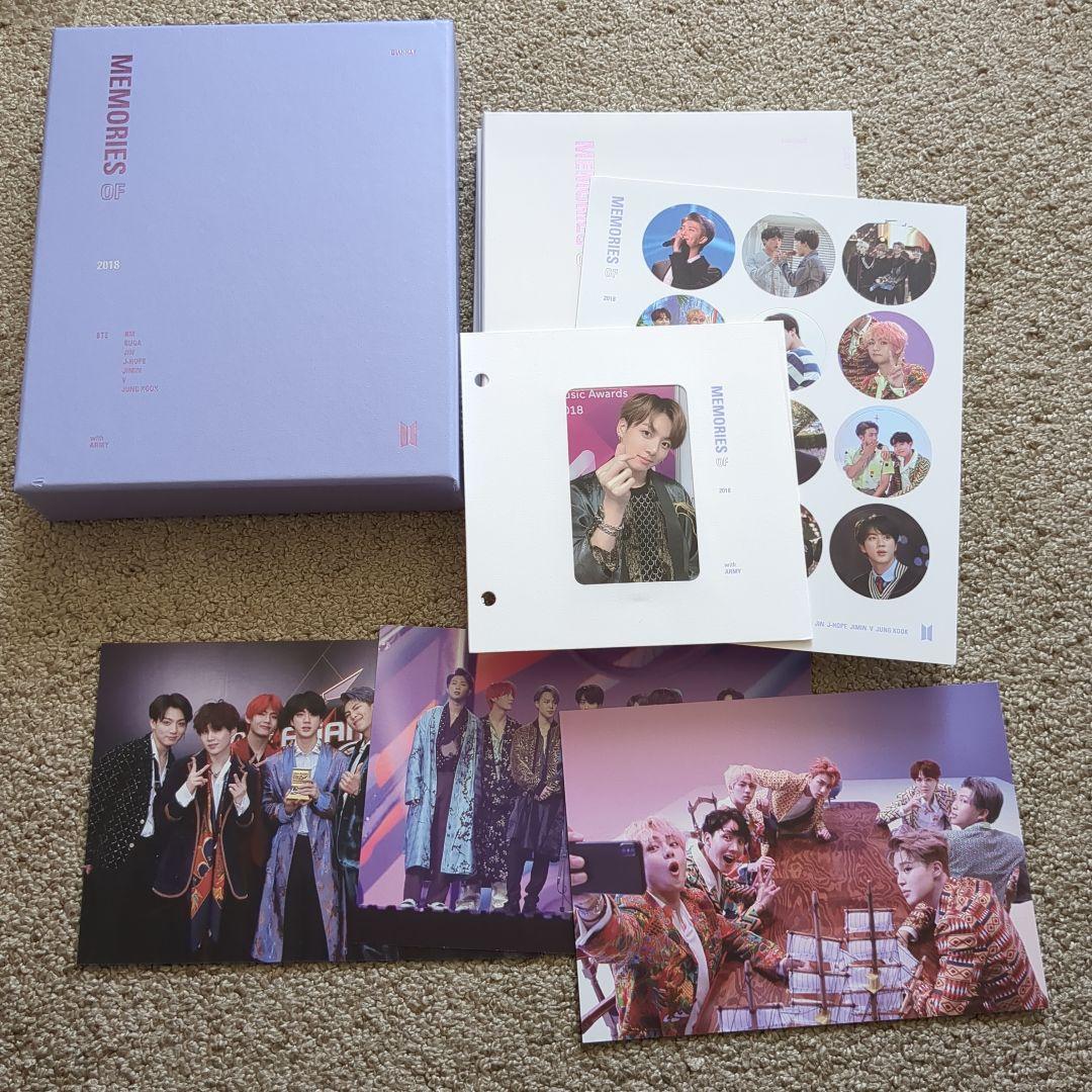BTS MEMORIES OF 2018 Blu-ray ジョングク トレカ