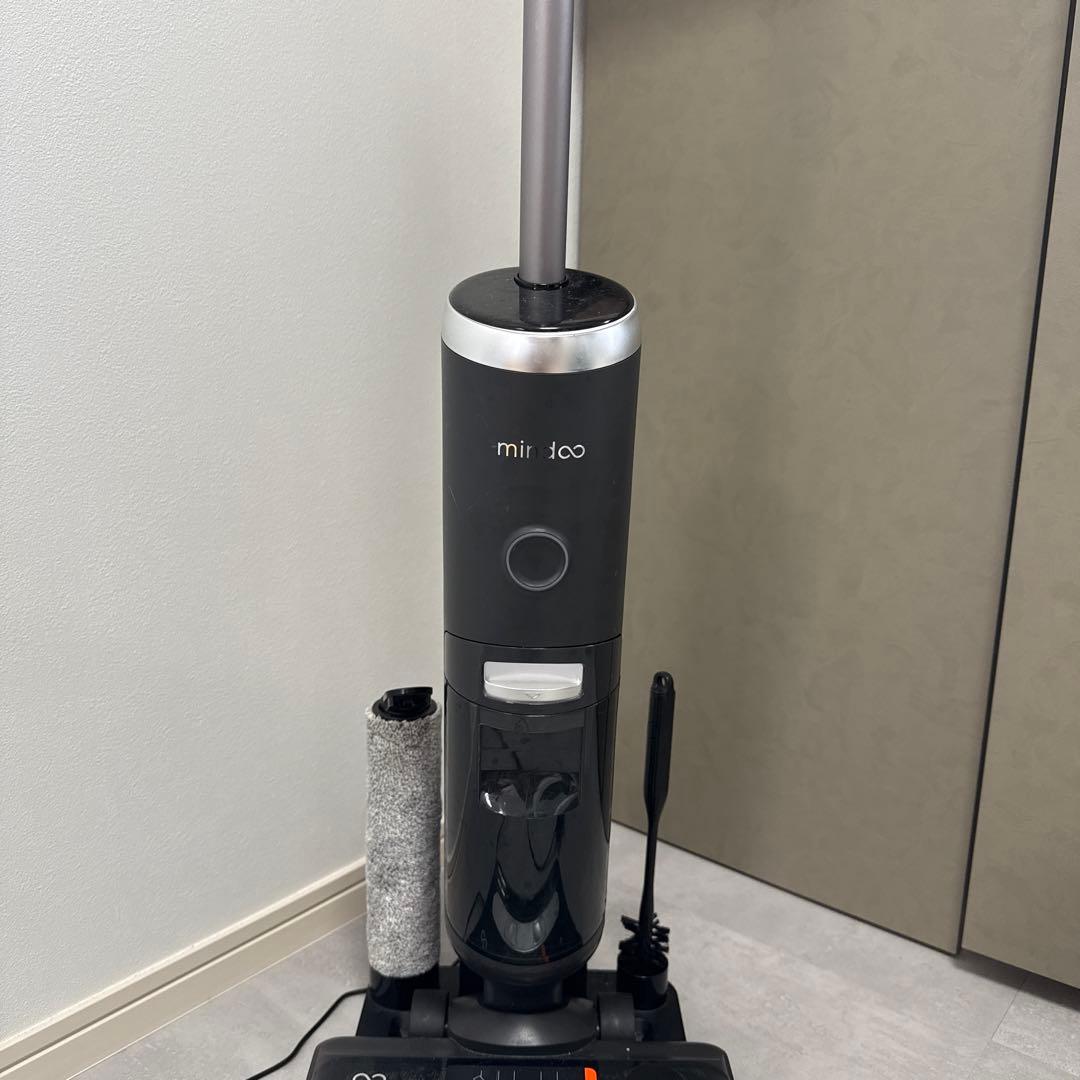 Mindo （ブラック）　水拭き掃除機