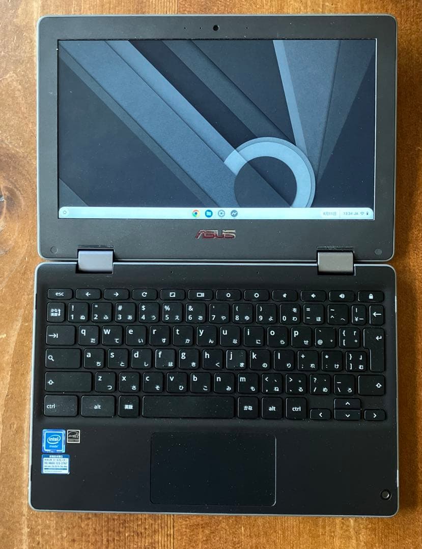 充放電回数25 ASUS Chromebook C214M 使用頻度極小美品中古