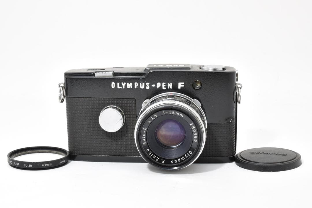 OLYMPUS オリンパス PEN‐FT F.Zuiko Auto-S ブラック