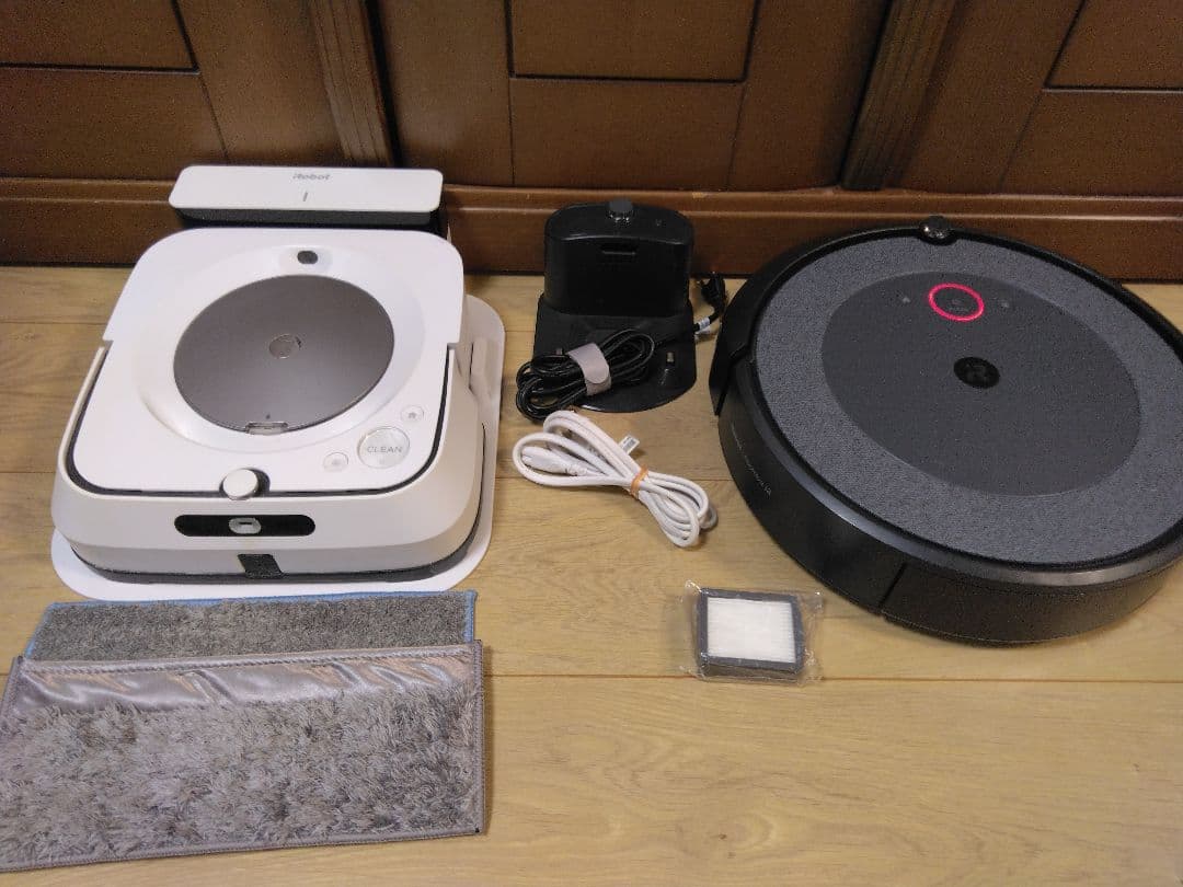 【使用3年　掃除&拭き掃除連動セット】ルンバi3 & ブラーバm6