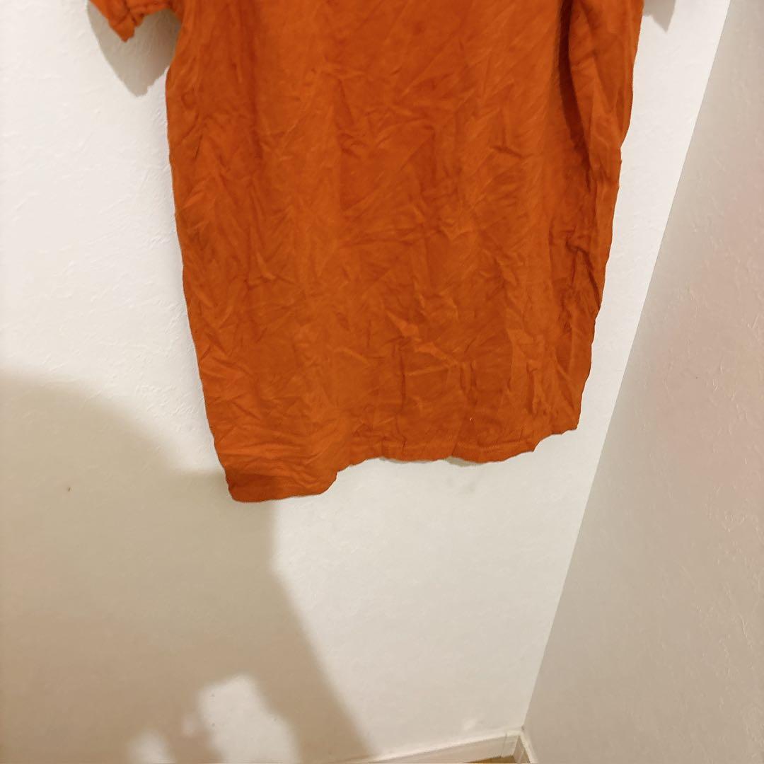 ディズニー 【S】グランピー Tシャツ オレンジ メンズ レディース シャツ