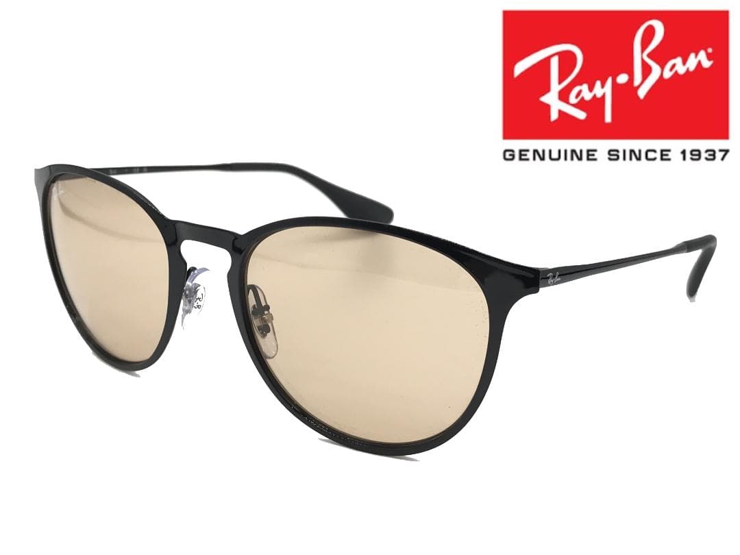 新品正規品 レイバン エリカメタル RB3539 002/93ブラウンサングラス
