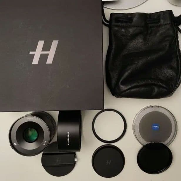 Hasselblad XCD 75mm 純正箱 + ZEISS MC + ND8