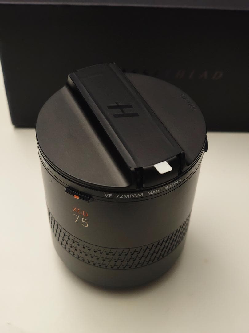 Hasselblad XCD 75mm 純正箱 + ZEISS MC + ND8