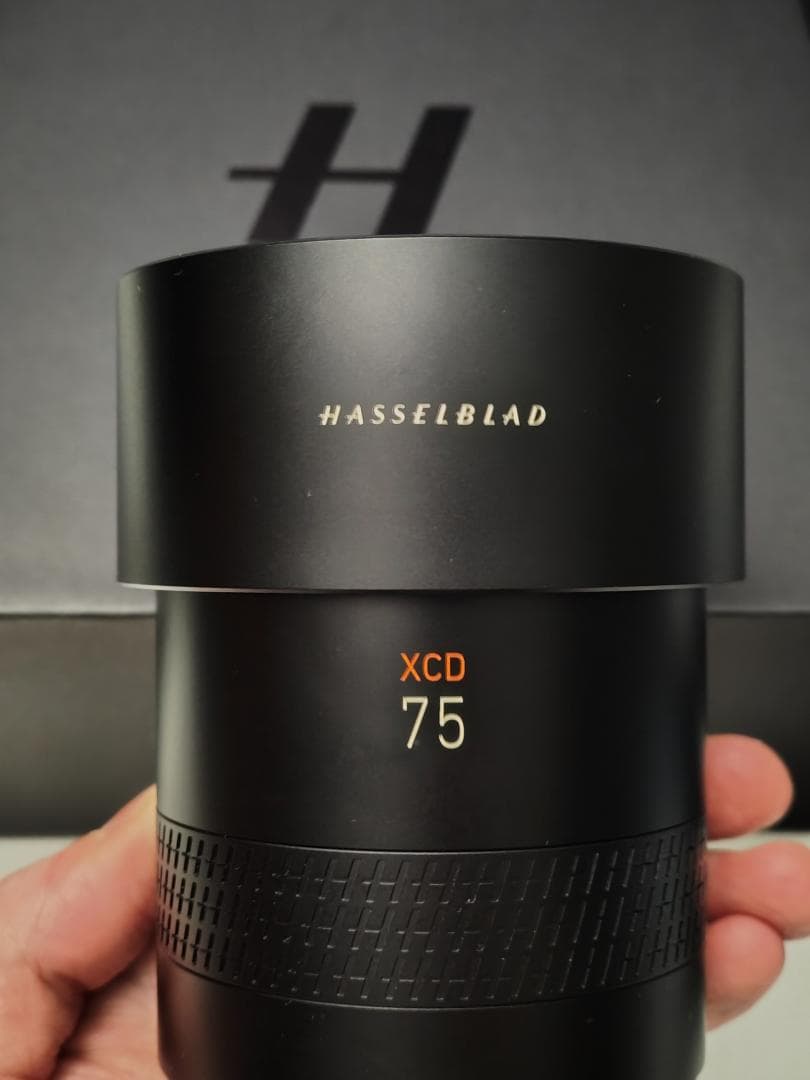 Hasselblad XCD 75mm 純正箱 + ZEISS MC + ND8