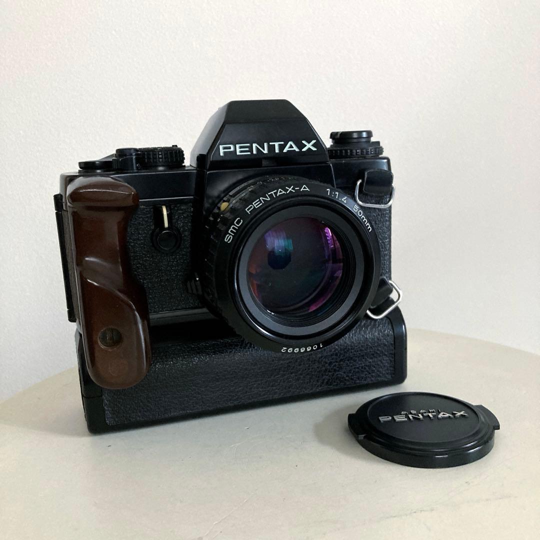 PENTAX LX ワインダー+PENTAX-A 50m F1.4付ジャンク