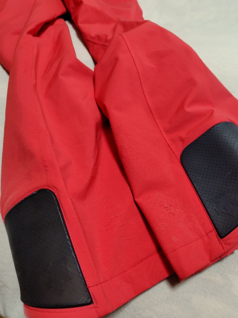 DESCENTE スキーウェアセット 緑/赤