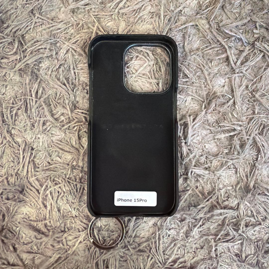 美品　ボナベンチュラ iPhone 15 Pro ケース ストラップ