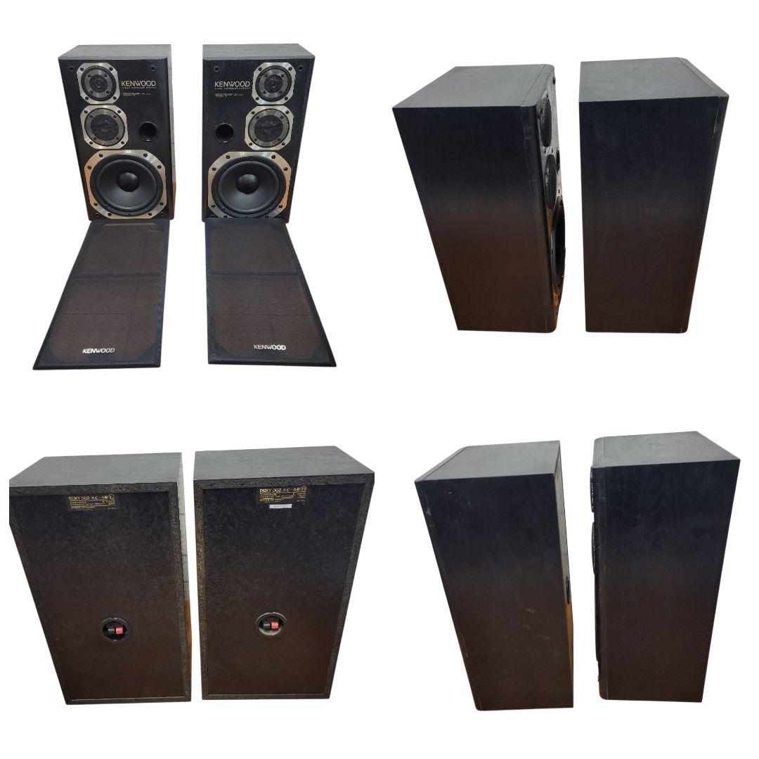 希少 ケンウッド システムコンポ スピーカー R-3R GE-710 X-3W