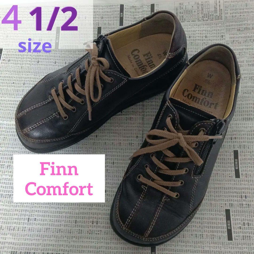 ⚠️正しいサイズW ４ 1/2 【 フィンコンフォート 】レディースシューズ