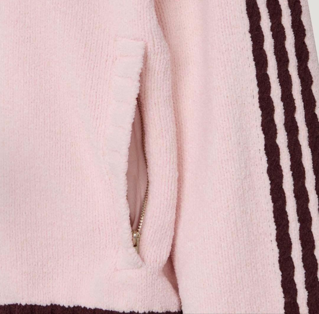 新品L Adidas W ニット トラックトップ ジャケット KV8867