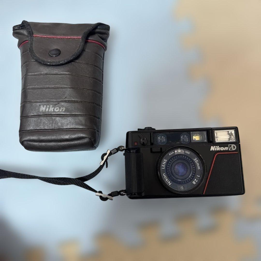 ニコン Kikon L35AD コンパクト フィルム カメラ ISO1000