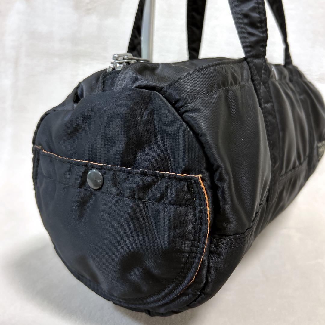 ✨美品✨PORTER ポーター タンカー ミニボストン ドラム ダッフル 黒