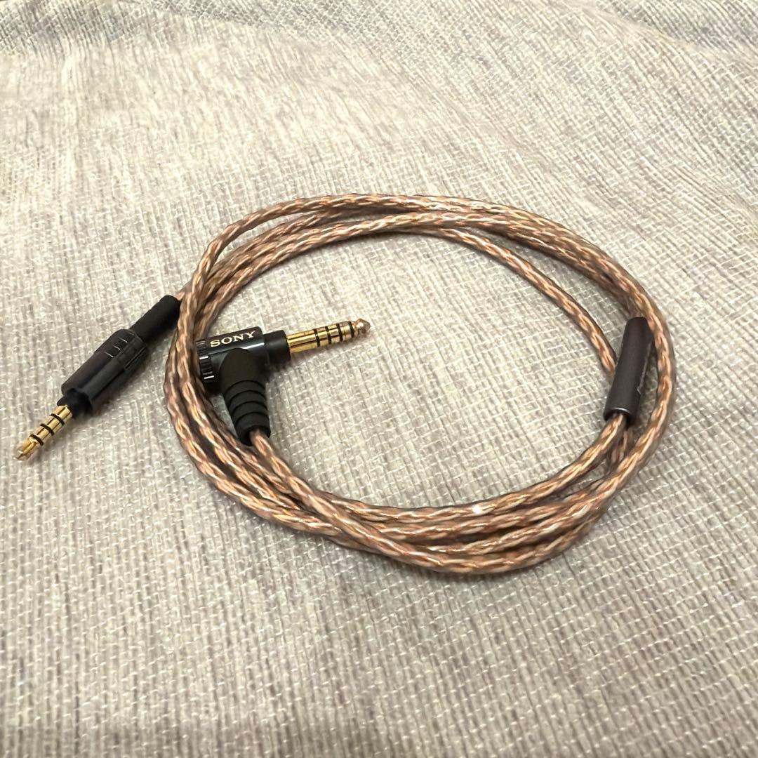 匿名配送　SONY MUC-S12SB1 4.4mmバランス キンバーケーブル