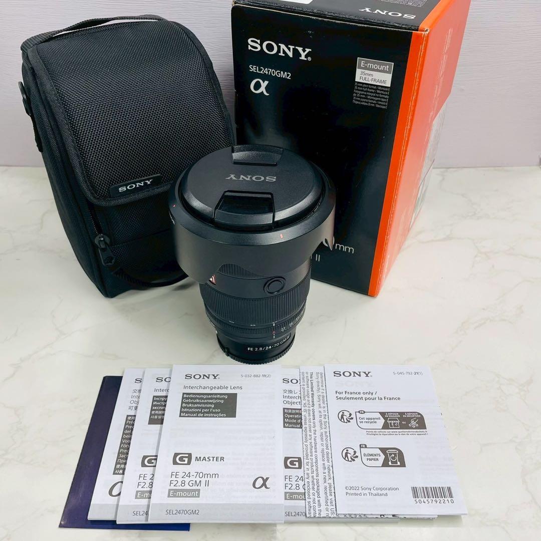 美品 SONY FE 24-70mm F2.8 GM II SEL2470GM2