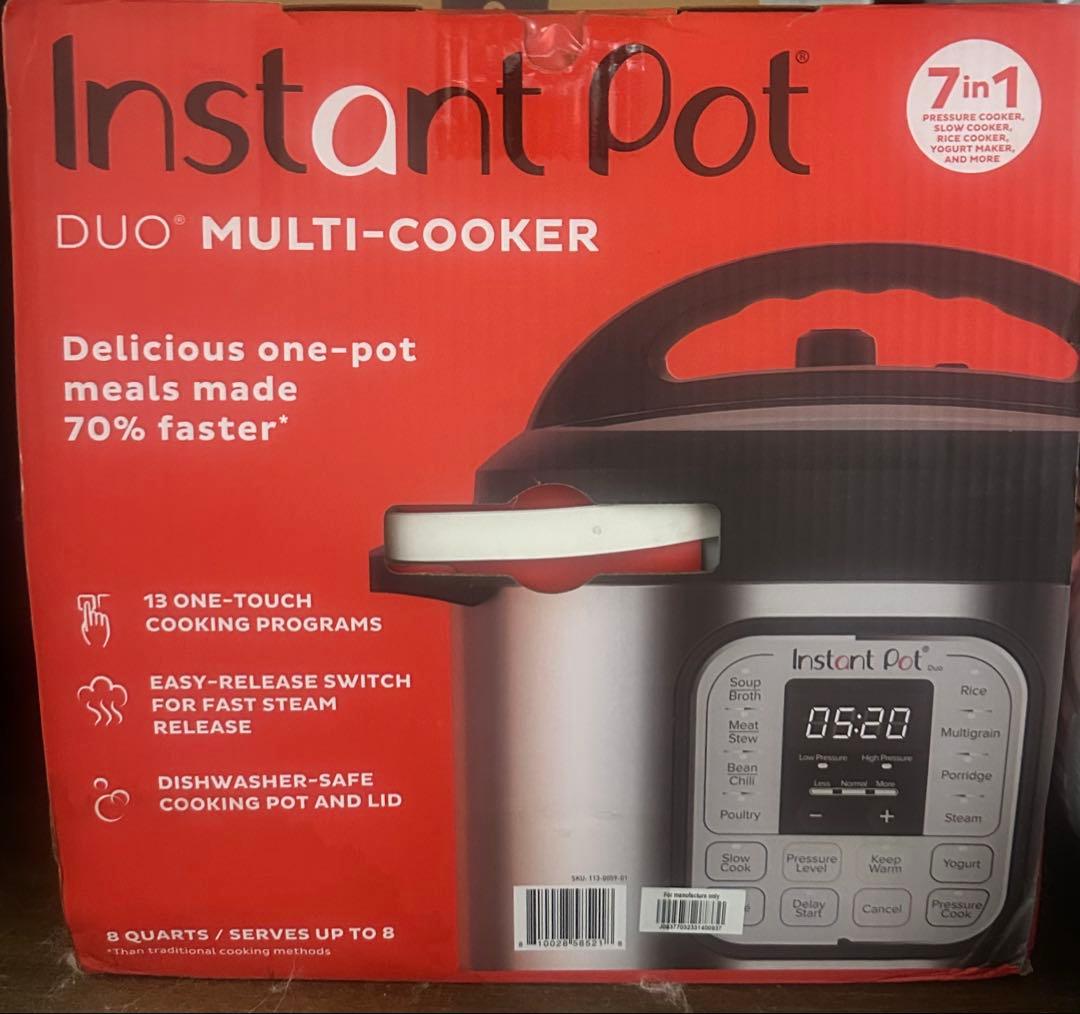 Instant Pot Duo Multi-Cooker 8クォート