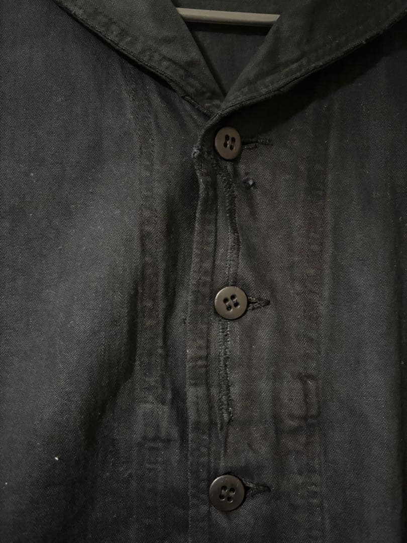 40s us navy ショールカラー　黒染め