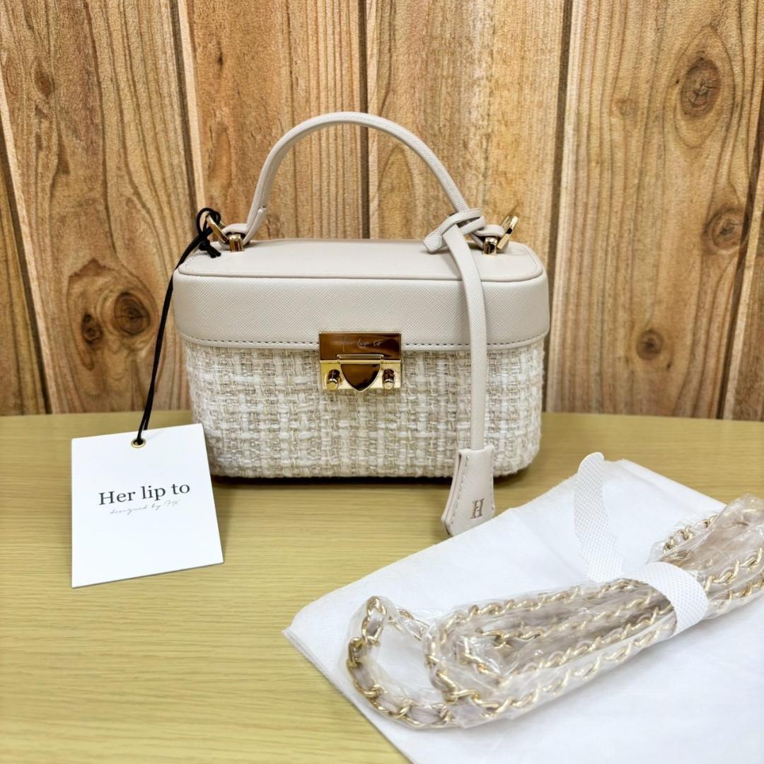 091:【未使用】ハーリップトゥ　チェーン　バニティバッグ