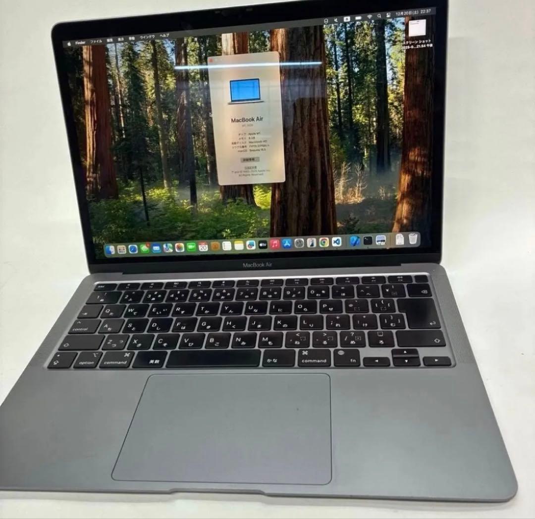 MacBook本体 Apple MacBook Air (M1, 2020)
