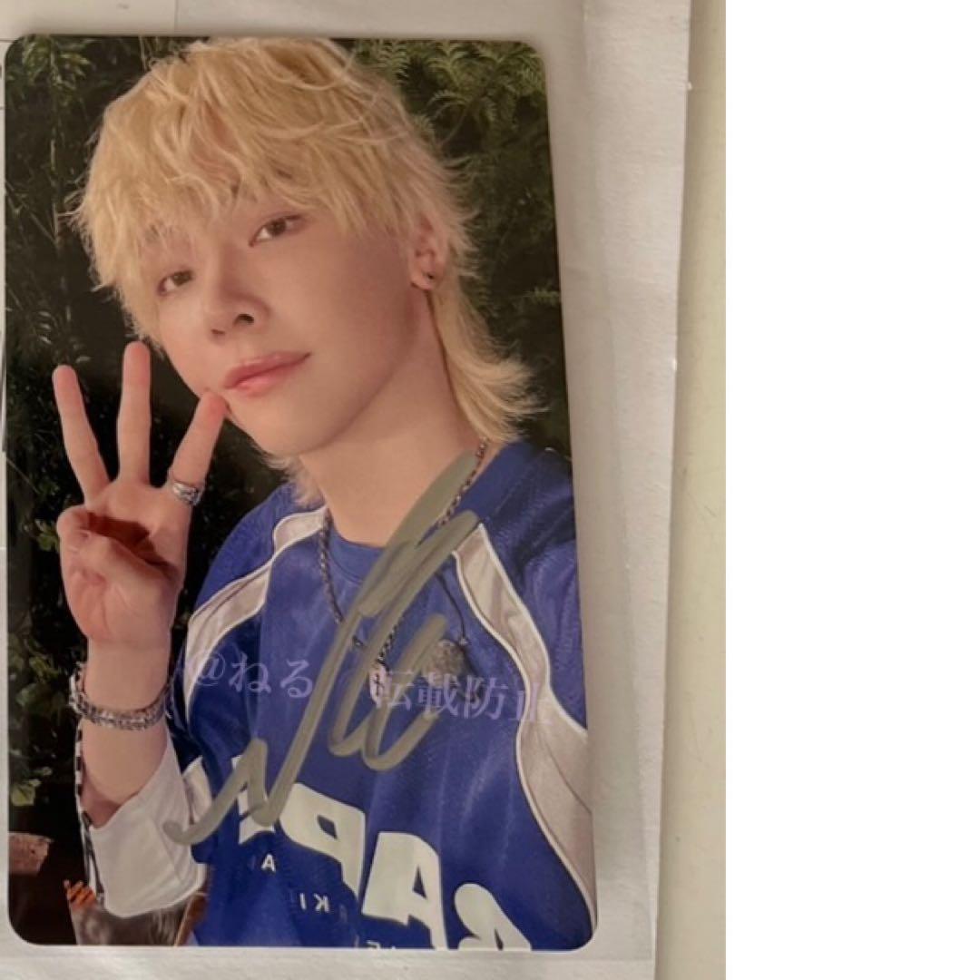 &TEAM weverse ラキドロ 直筆サイン ニコラス NICHOLAS