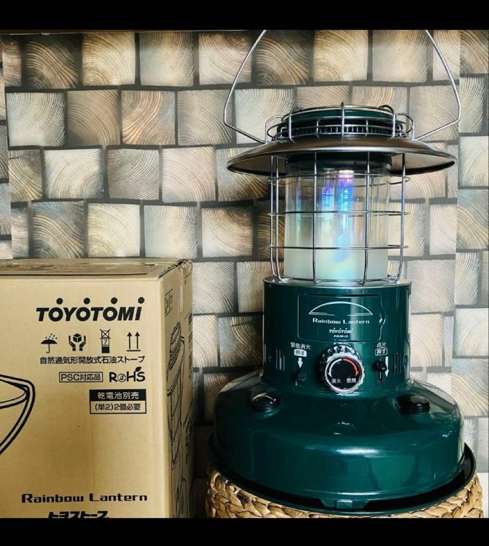 【箱説明書付き】トヨトミ レインボーストーブRL-25C 灯油 TOYOTOMI