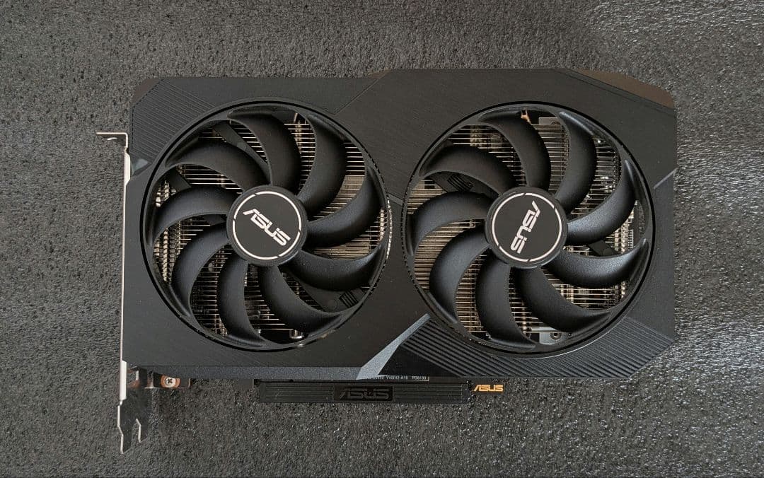 グラフィックボード・グラボ・ビデオカード ASUS DUAL-RX7600-O8G-V2