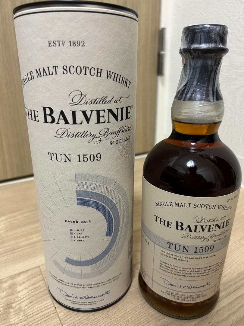 (希少品値下げ)THE BALVENIE TUN 1509 Batch No.8