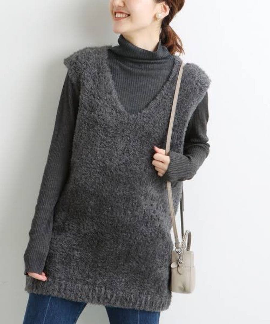 【美品】IENA イエナ＃Aube Mole ノースリーブプルオーバー