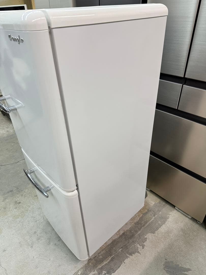 2020年式 149L eangle レトロ風 冷蔵庫 ANGRE151
