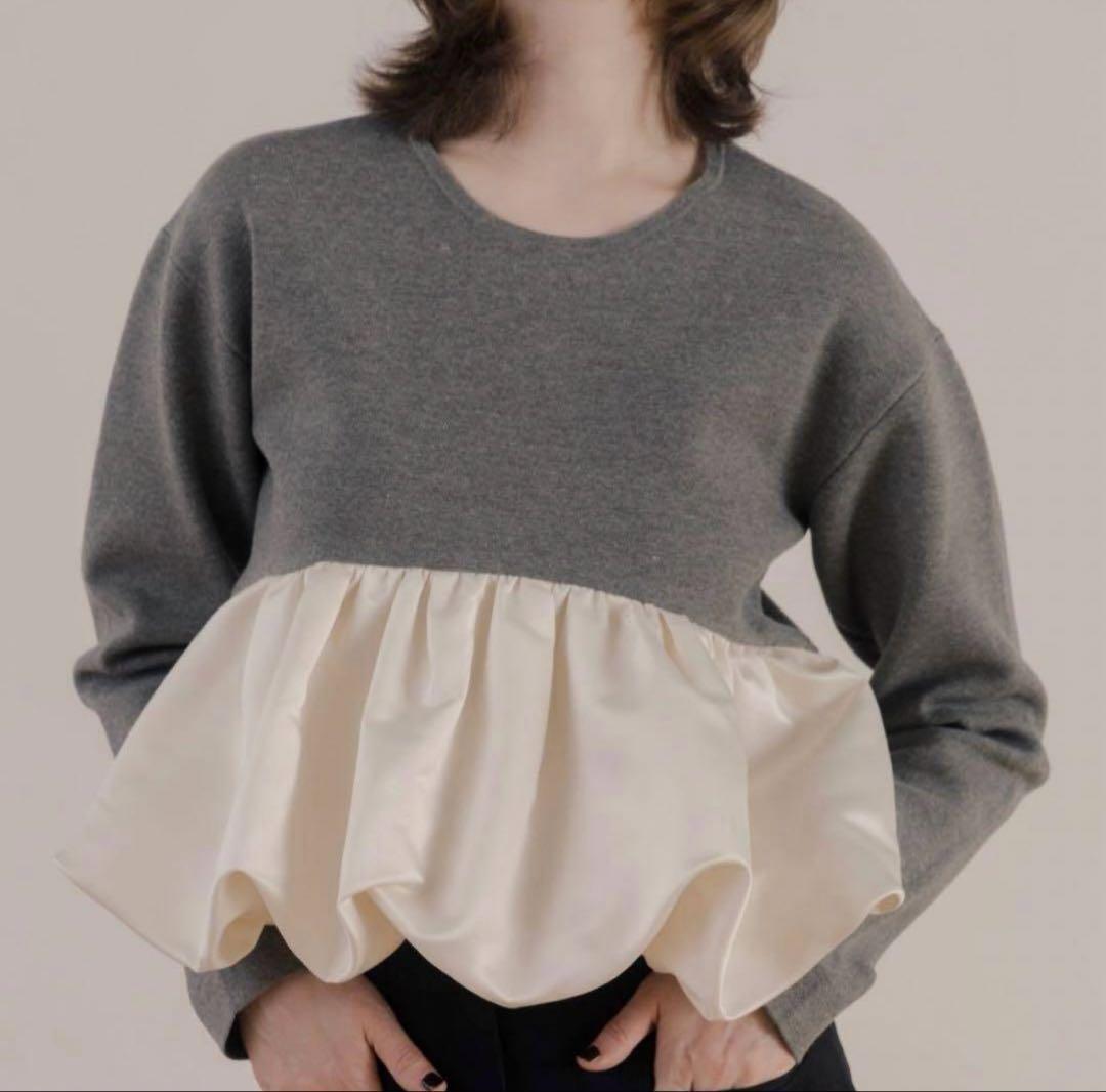 トップス THETOE Aachen Balloon Peplum