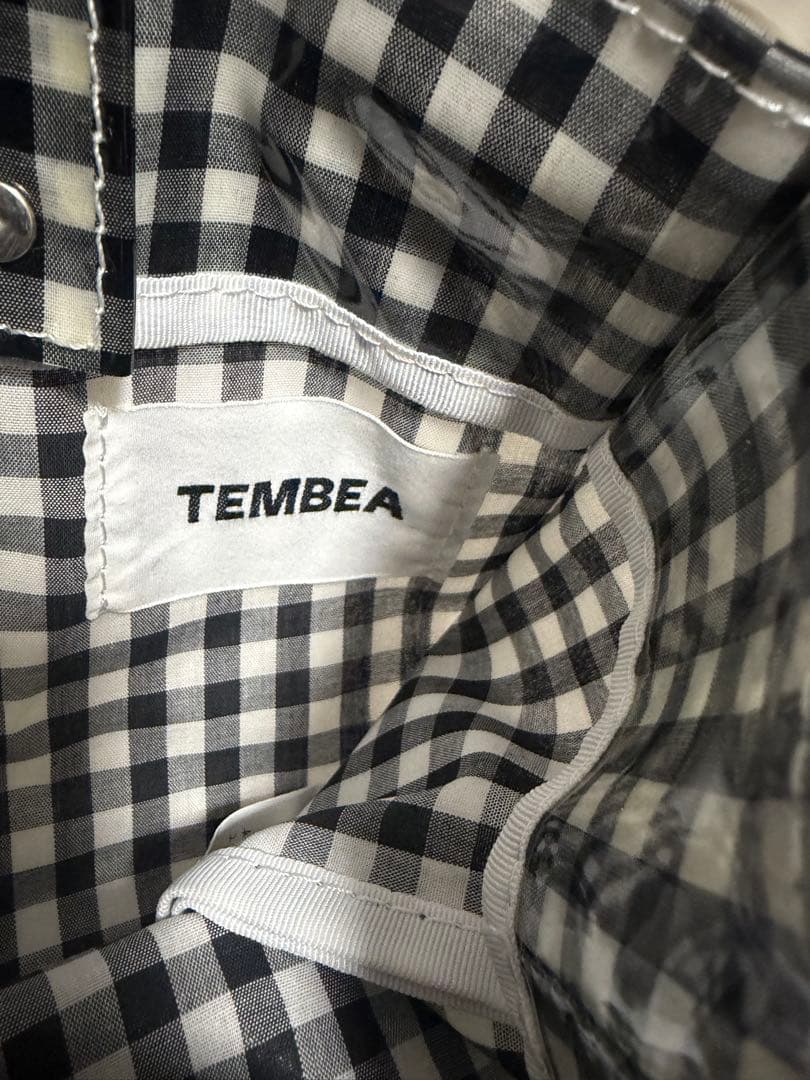 TEMBEA ギンガムチェックエコバッグ
