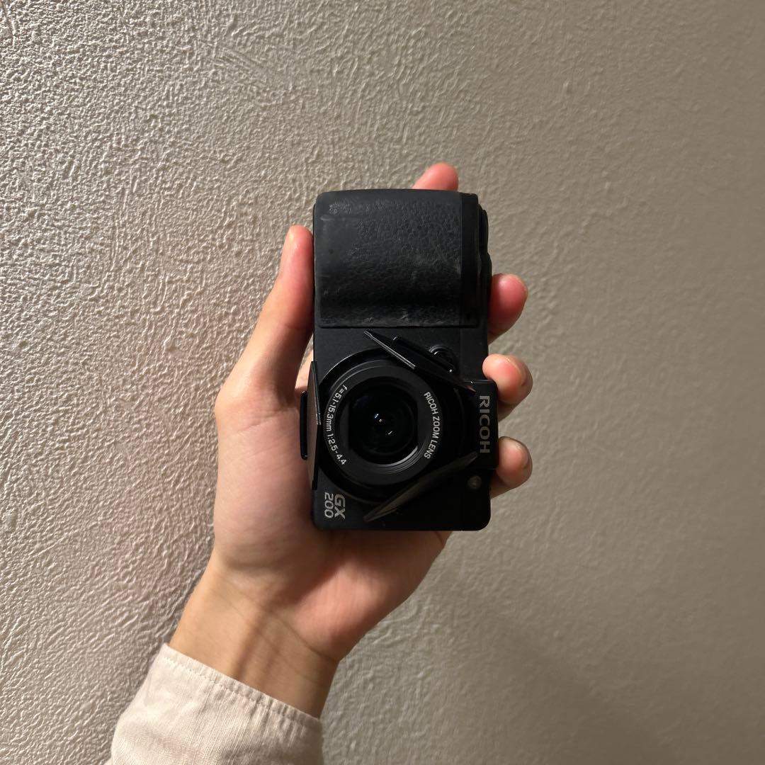 RICOH GX200 （ワイドレンズ DW-6 別売アダプタHA-2付き）