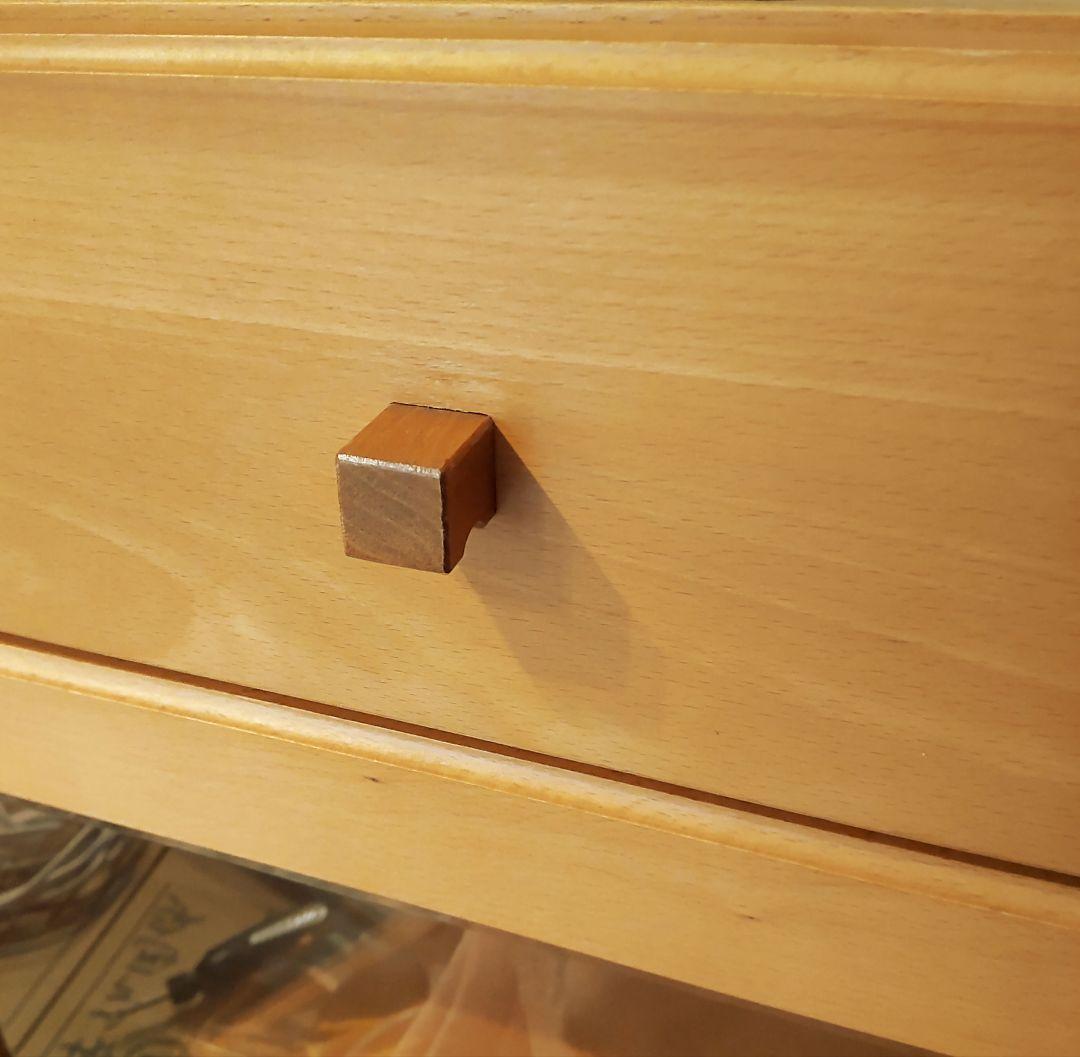 【美品】日進木工 ダイニングボード カップボード 北欧 幅103cm 天然木