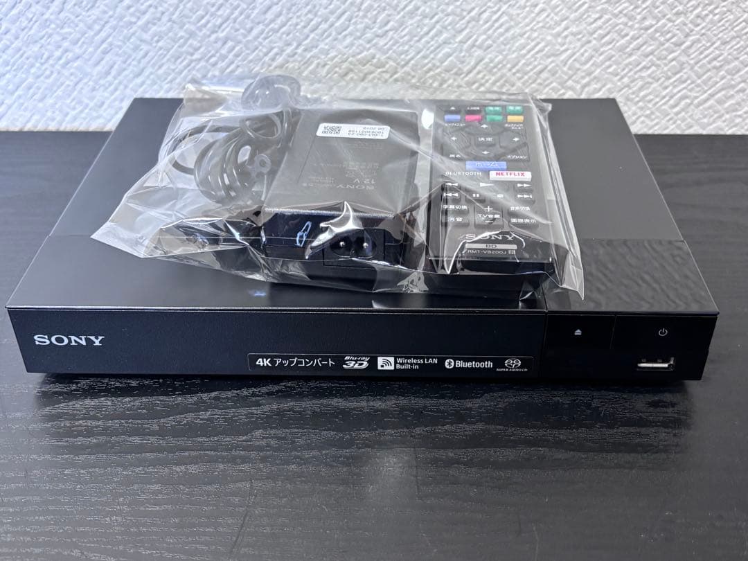 SONY BDP-S6700 ブルーレイプレーヤー リモコン、HDMIケーブル付
