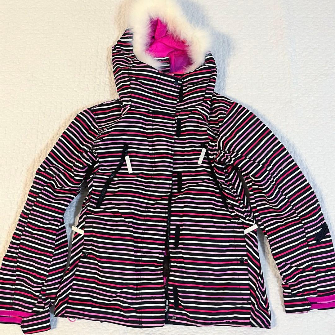 エーアールジーarg スノボウェア スキーウェア お尻パッド付き レディースM