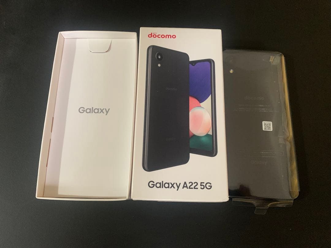新品未使用docomo Galaxy A22 5G SC_56B本体ブラック