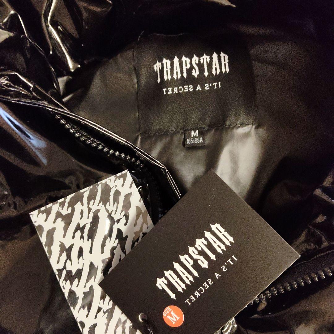 TRAPSTAR ブラックダウンジャケットMサイズ