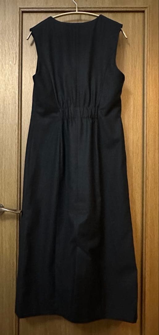 オーバーイー overE キーネックジャンパースカート ブラック 90サイズ